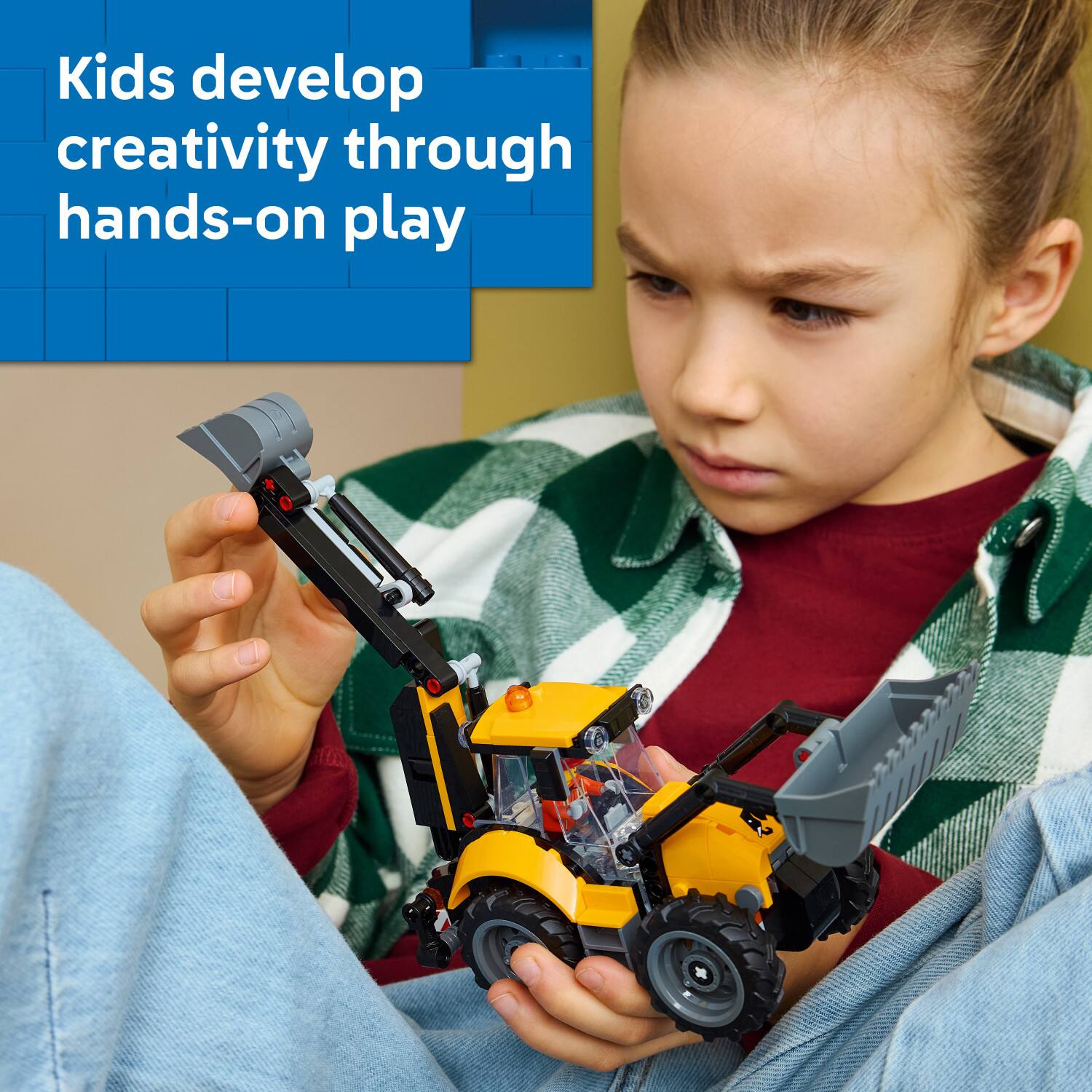 Kids develop creativity through hands-on play