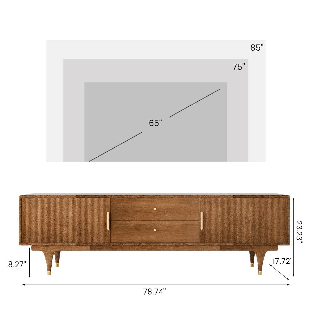 85" 75" 65" 8.27" 23.23" 17.72" 78.74"