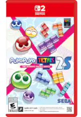PuYOPuYO TETRIS 2S: The Ultimate Puzzle Match for Everyone 10+ (ENFANTS - ADULTES 10+). SEGA. ESRB Rating: E (for Everyone). Game-Key Card for Full Game Download (4 Go) required. See nintendo.com/switch2/gamekeycard.