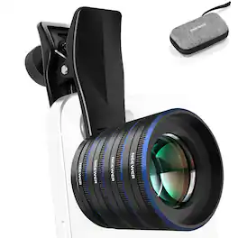Neewer - Phone Macro Lens Kit, 4-Pack Magnetic, 17mm Clamp