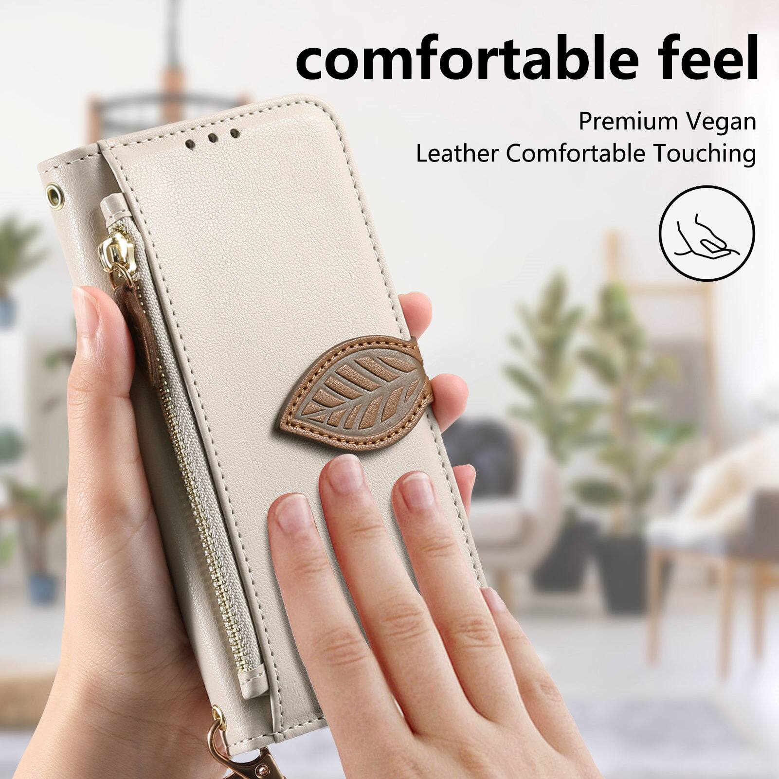comfortable feel  
Premium Vegan Leather Comfortable Touching