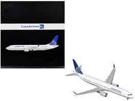 GeminiJets - Boeing 737 MAX 9 Commercial Aircraft Copa Airlines (HP-9907CMP) Tail Gemini 200 Series 1/200 & Airplane - White with Blue