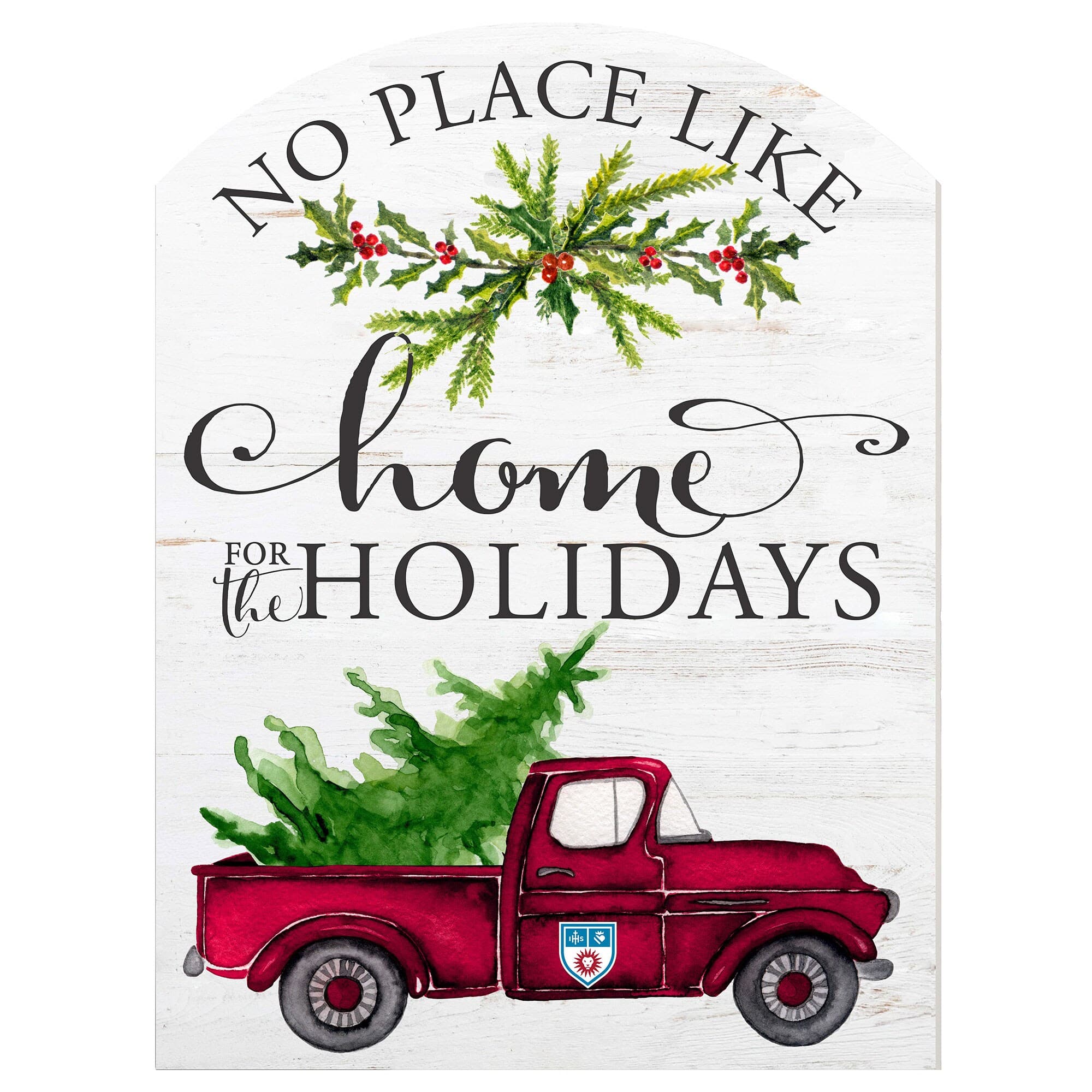 Jardine - Loyola Marymount Lions 16'' x 22'' Holiday Marquee Sign - White