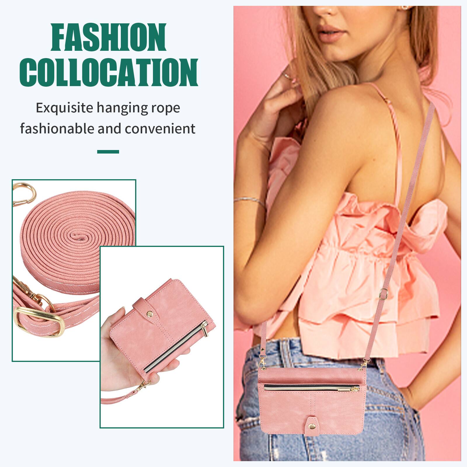FASHION COLLOCATION  
Exquisite hanging rope fashionable and convenient