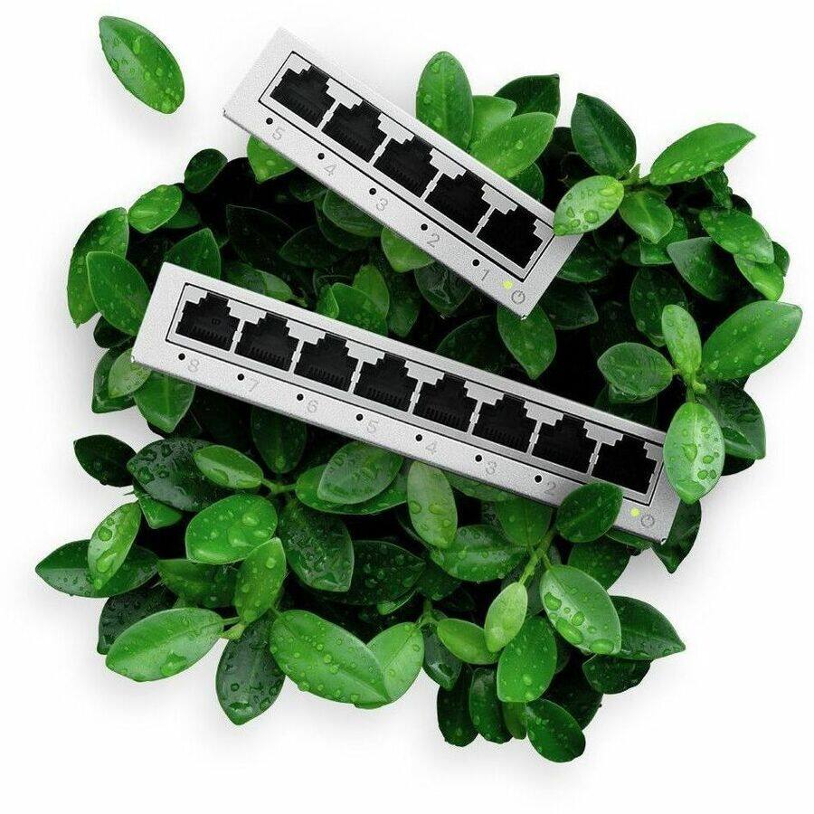 Alt View 5. ZYXEL - ZYXEL GS-105B v5 Ethernet Switch - 5 Ports - Gigabit Ethernet - 100/1000Base-T - 2 Layer Supported - 2.99 W Power - Unknown.