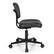 Alt View 16. Costway - PU Leather Adjustable Swivel Office Chair with Backrest - Black.