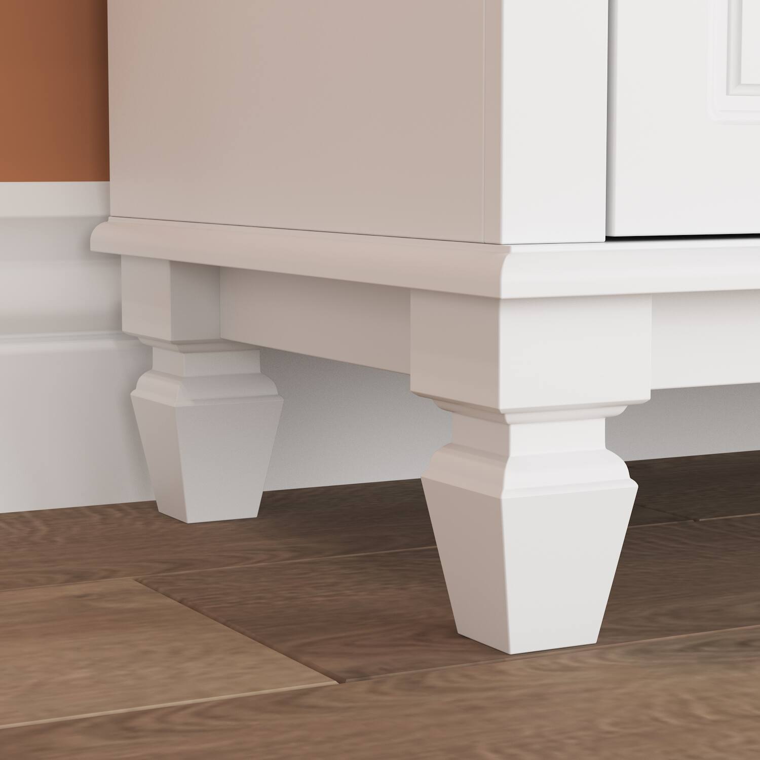 Alt View 6. FUFU&GAGA - FUFU&GAGA Vertical Dresser with Anti - Tip – Multi - Drawer Storage Solution - White.