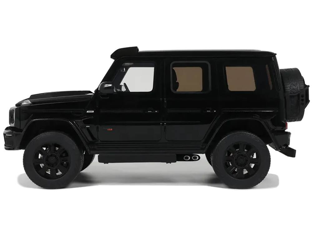 Back. GT Spirit - 2023 Mercedes-Benz Brabus G800 4x4 Black 1/18 Model Car by GT Spirit - Black.