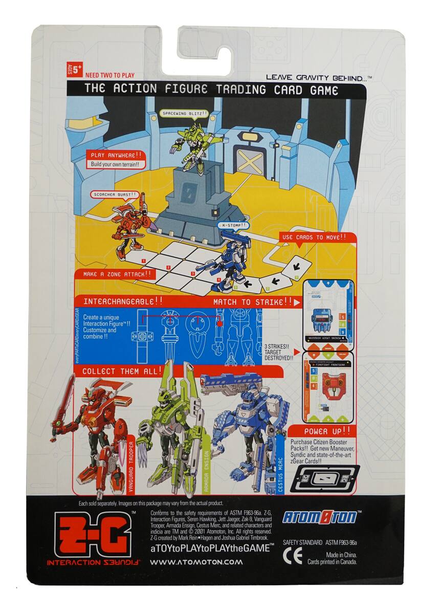 Alt View 1. PRG - Atomoton Armada Ensign Jett Jaeger Action Figure - Multi.