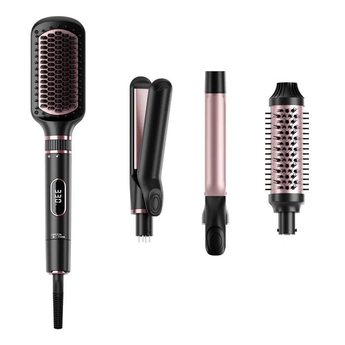 Front. NICEBAY - Nicebay Curling Iron, Professional Instant Heat Up Hair Curling.