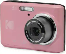 Kodak - PIXPRO FZ45 16MP Point and Shoot Digital Camera with 4X Optical Zoom - Compact 27mm Wide Angle Lens for Clear Phot