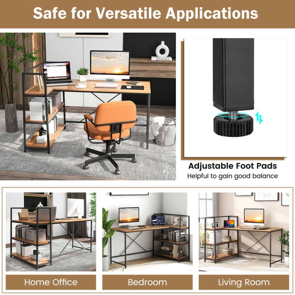 Safe for Versatile Applications

Adjustable Foot Pads
Helpful to gain good balance

Home Office
Bedroom
Living Room