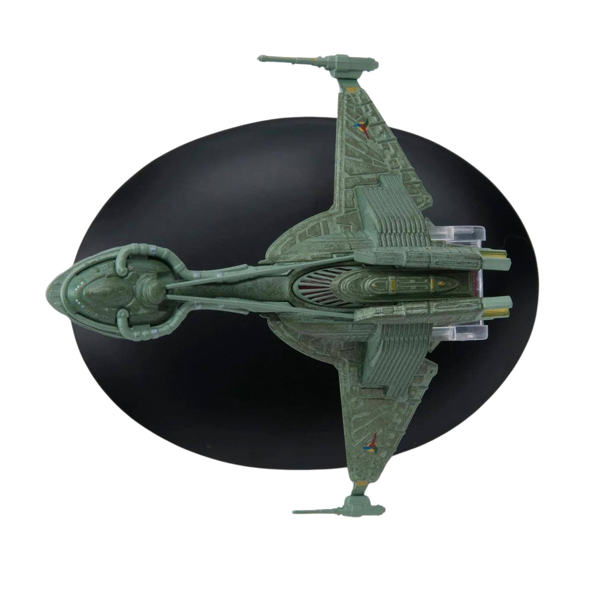 Alt View 4. Eaglemoss - Eaglemoss Star Trek Starship Replica | 22nd Century Klingon Bird Of Prey - Black.