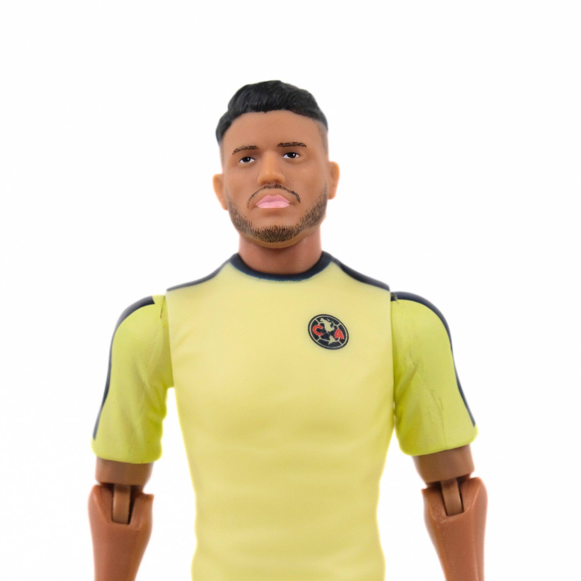 Alt View 4. Banbo Toys - Banbo Toys SOCKERS Club América Jonathan Dos Santos 8" Collectible Soccer Action Figure.
