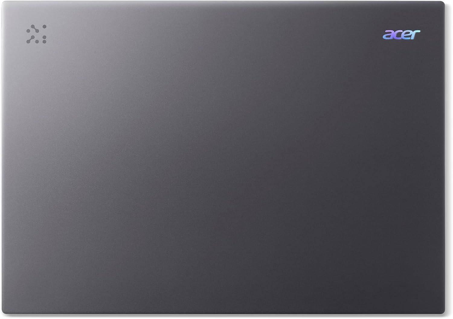 Left. Acer - Aspire 16 AI 16" Touchscreen Laptop WUXGA Snapdragon X X1-26-100 16GB 1TB SSD Adreno A16-11MT-X5UX.