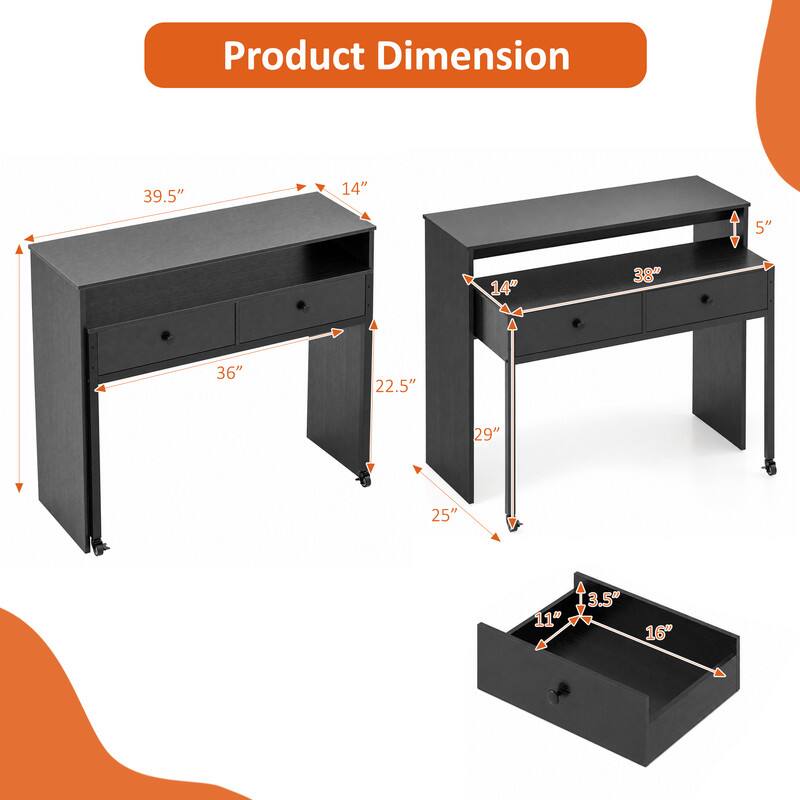 Product Dimension: 39.5" x 14" x 5" x 14" x 38" x 36" x 22.5" x 29" x 25" x 13.5" x 5" x 11" x 16"