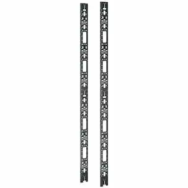 APC - NetShelter Cable Management, Vertical Cable Manager, for NetShelter SX 42U, Set of 2, 117 x 1930 x 130 mm - Black