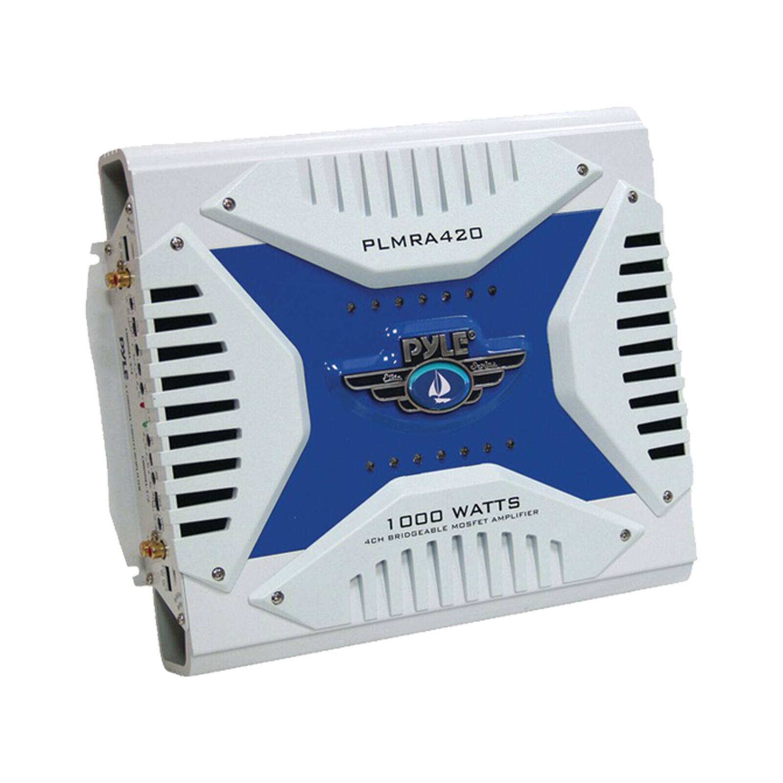 PLMRA420 PYLE 1000 WATTS 4CH MOSFET AMPLIFIER 1 SFET BRIDGEABLE