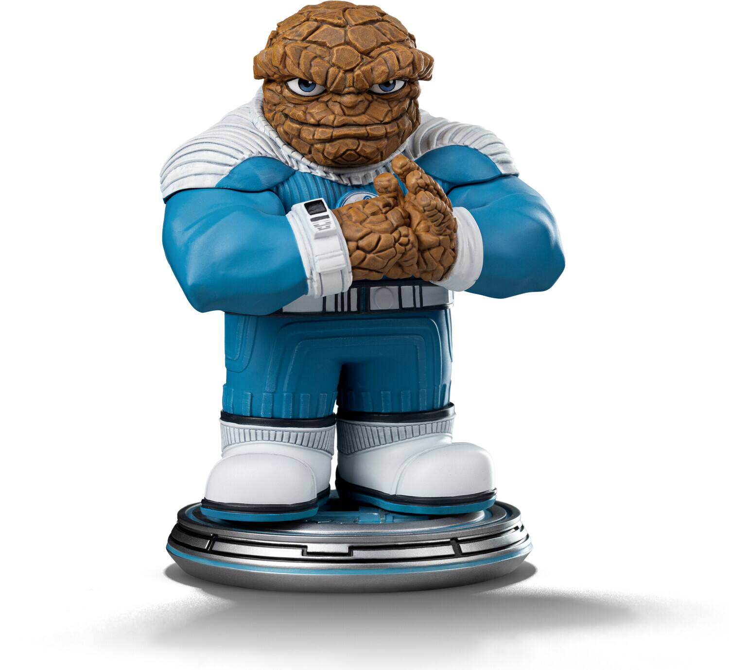 Iron Studios - The Fantastic Four: First Steps - MiniCo - The Thing Figure - Collectibles - Multicolor
