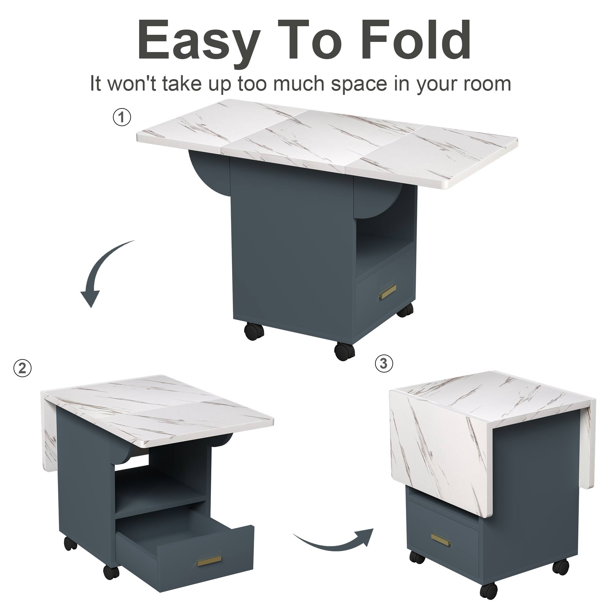 Easy To Fold

It won't take up too much space in your room

1.  
2.  
3.