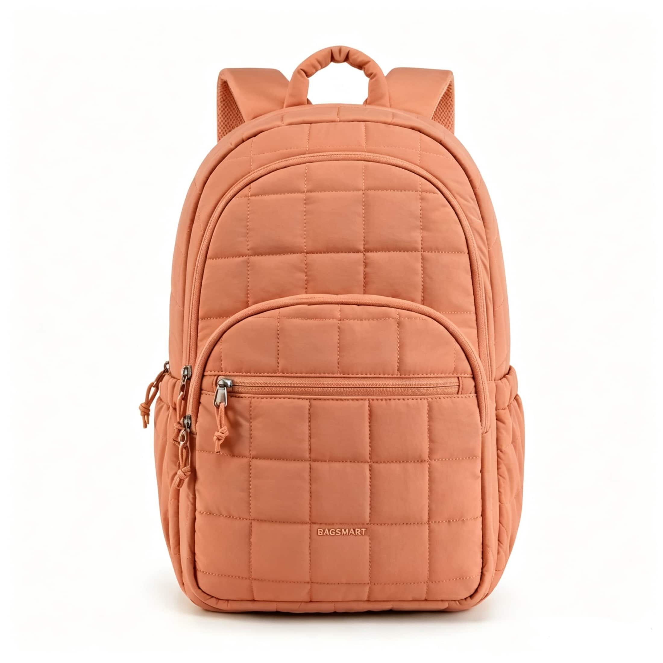 Bagsmart - College Backpack, Lightweight Bookbag with 15.6 inch Laptop Compartment, Fashion Daypack for Casual Work Commuter - Orange price history on PriceWatchPro