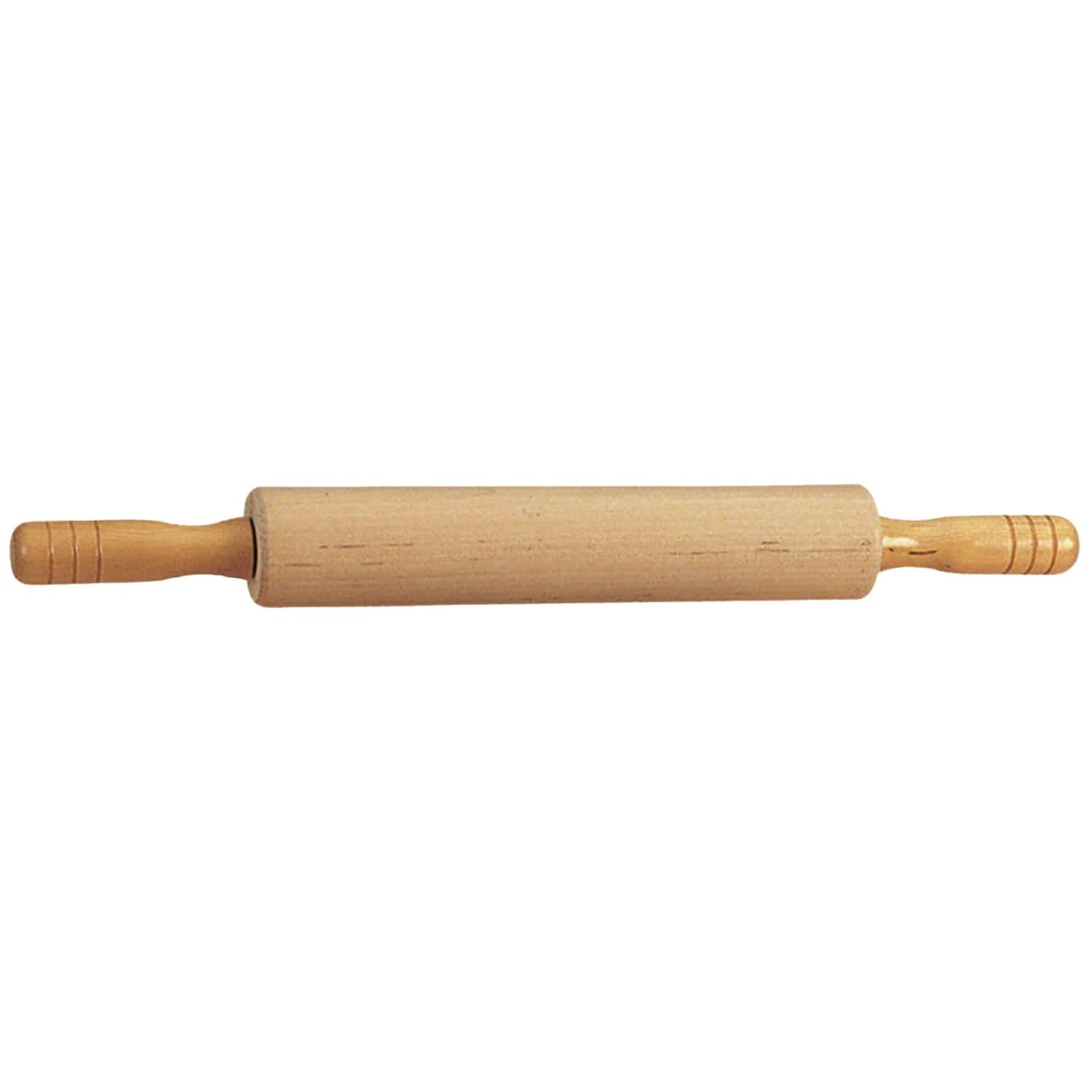 Better Houseware - 613 Wooden Rolling Pin With Nylon Bearings (small) - Brown