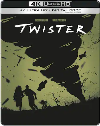 Front. Twister (Steelbook) - 4K Blu-Ray.