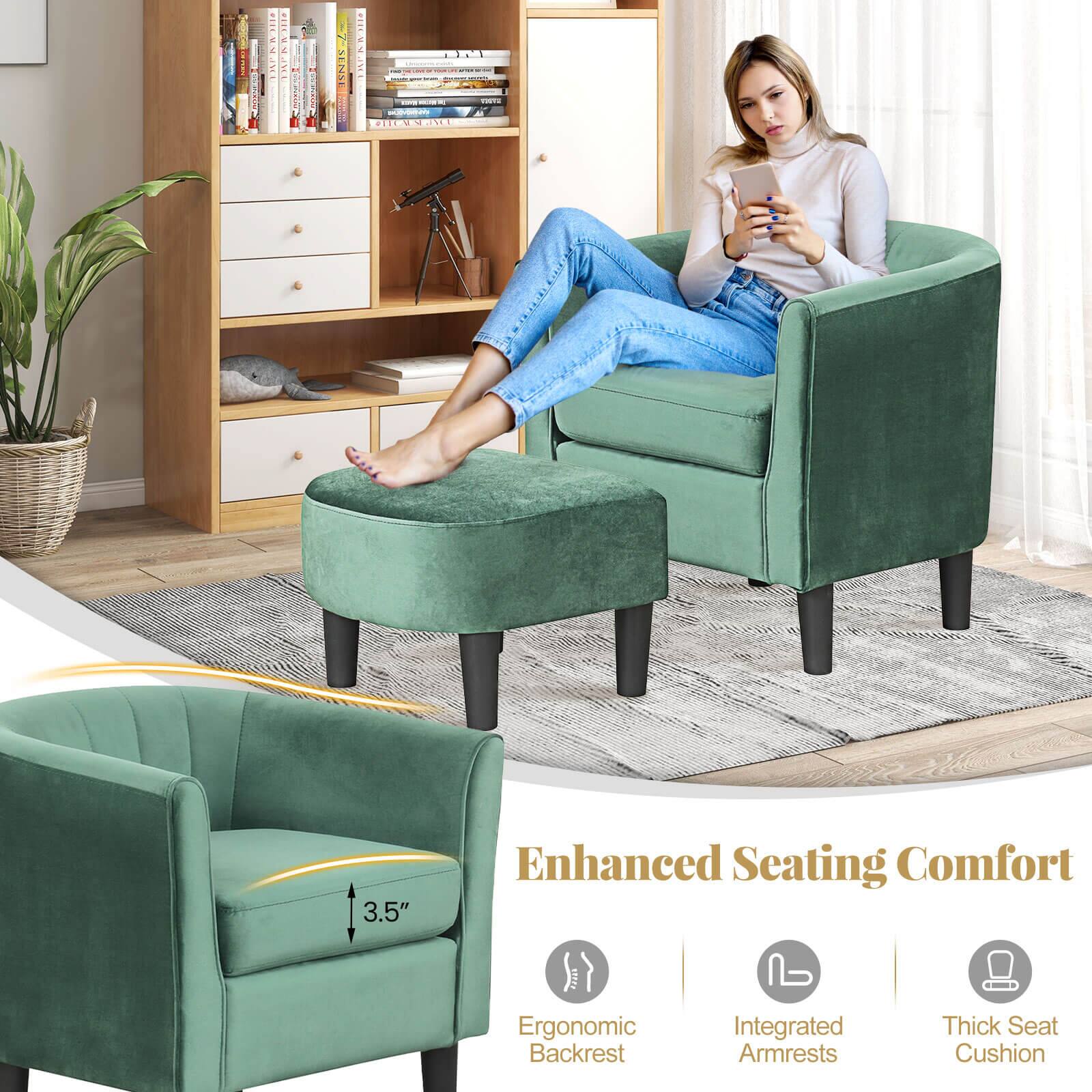 Enhanced Seating Comfort  
Ergonomic Backrest  
Integrated Armrests  
Thick Seat Cushion