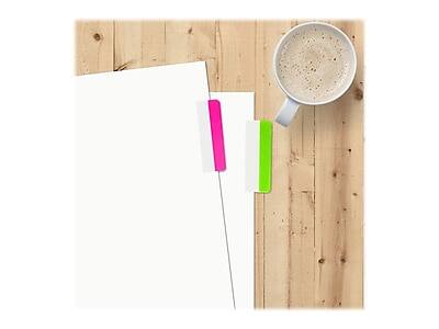 Alt View 3. Redi-Tag - Tabs, Assorted Colors, 2" Wide, 48/Pack - Blue, Green, Magenta, Yellow.