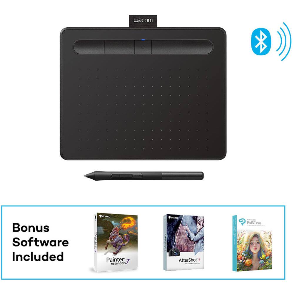 Wacom Bonus Software Included  
Painter: 7 essentials  
AfterShot Pro  
Corel Painter Essentials 7  
Corel AfterShot Pro 3  
Corel Painter PAINT PRO