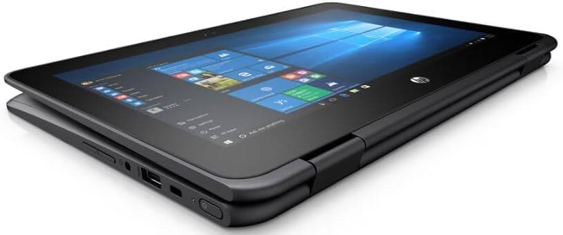Left. HP - HP ProBook x360 11 G2 EE 11.6" Touchscreen 2 in 1, Intel Core i5-7Y54 core @ 1.2 GHz 8GB RAM 128GB SSD Windows 11 Pro.