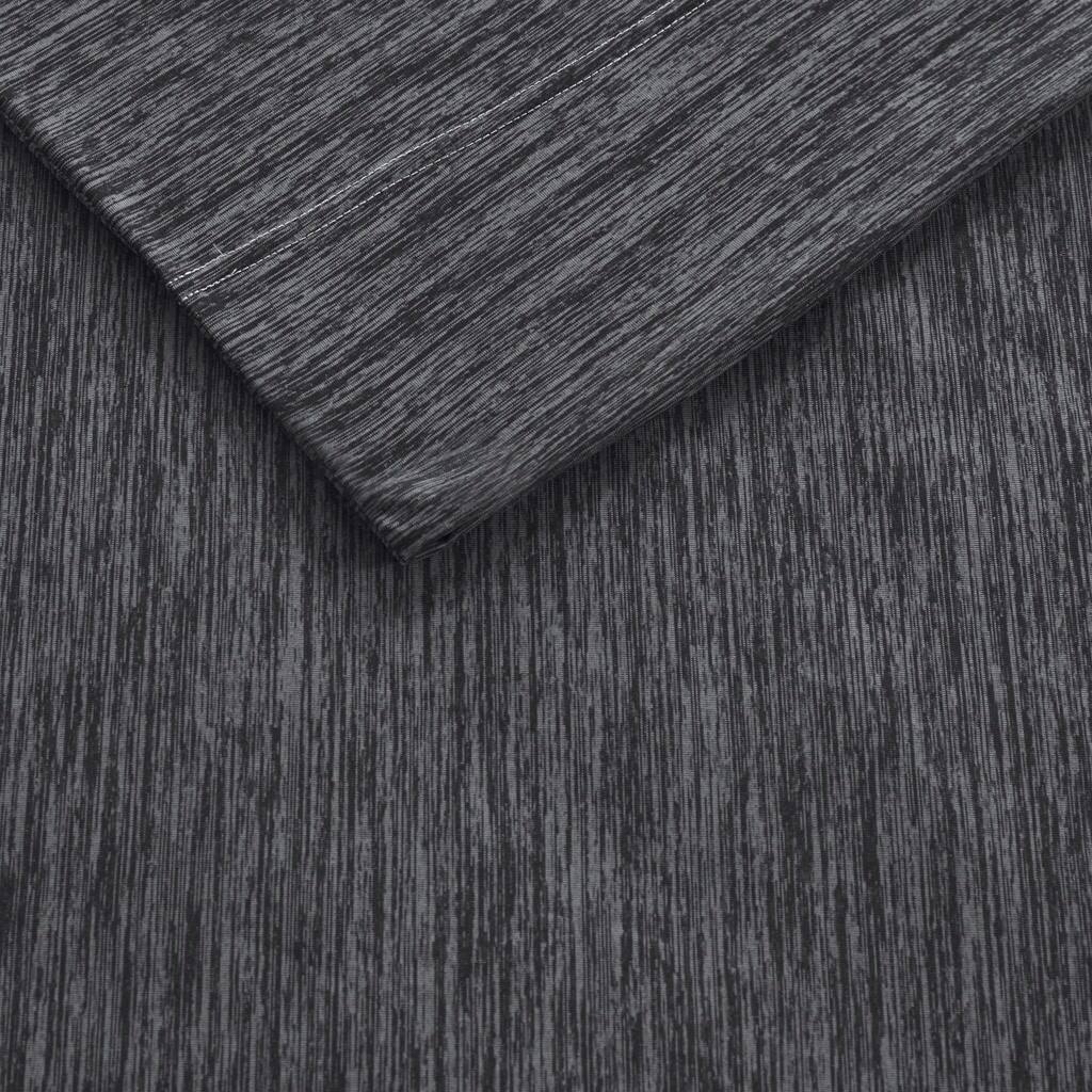 Alt View 5. Gracie Mills - Gracie Mills Azalea Heathered Jersey Knit Nylon Blend Sheet Set - Black.