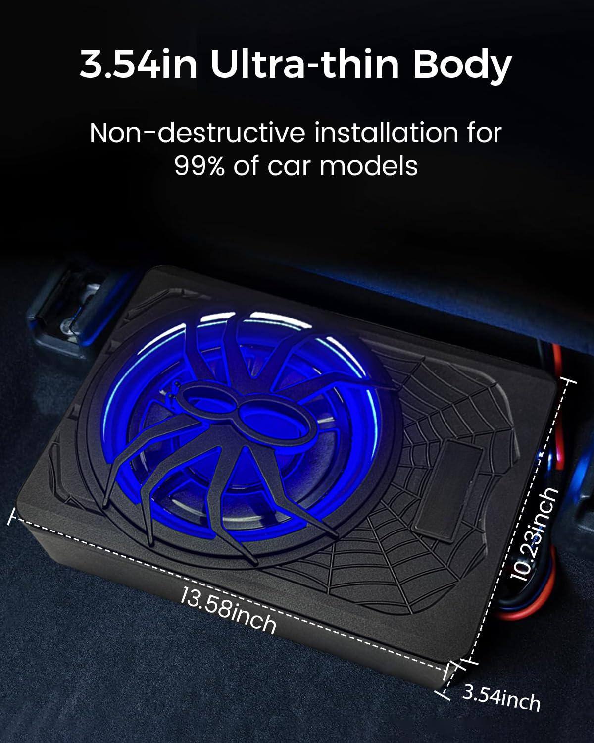 3.54in Ultra-thin Body  
Non-destructive installation for 99% of car models  

13.58inch  
10.23inch  
3.54inch