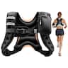 VEVOR - Weighted Vest, 8 lbs Body Weight Vest for Men Women, with Reflective Stripe, Adjustable Buckle, Workout Equipment - Black