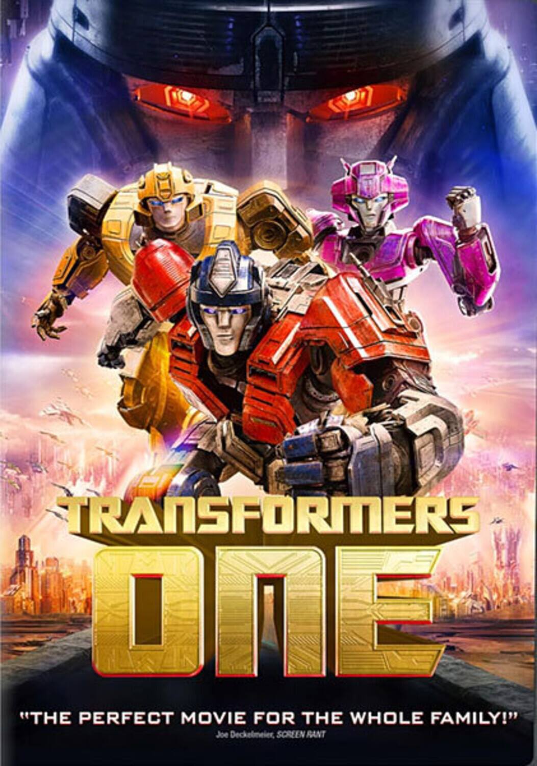 Front. Transformers One   - DVD.