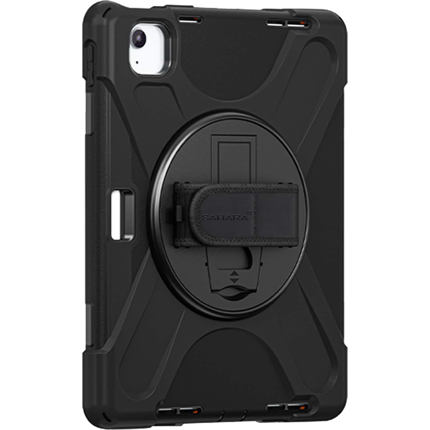 Alt View 13. SaharaCase - Raider-X Series Heavy-Duty Case for Apple iPad Air 11'' M3/M2 and iPad Air 10.9'' (4th and 5th Gen) - Scorpion Black.