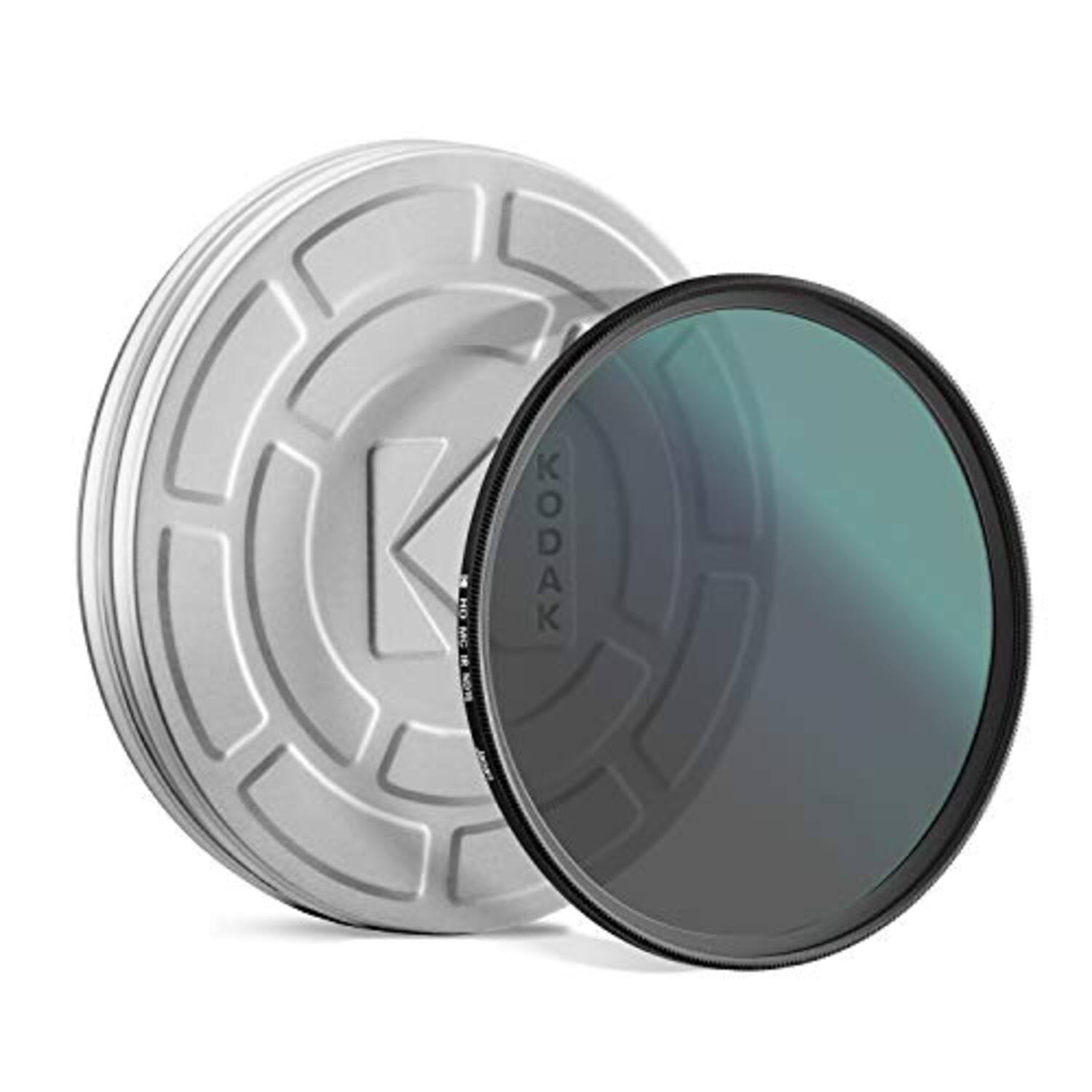 Kodak - ND16 IR Filter 49mm, Neutral Density Lens, Motion Blur, 16-Layer Nano Glass, Slim Build