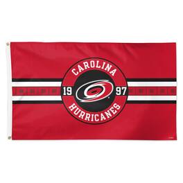WinCraft - Carolina Hurricanes 3' x 5' Applique Flag - Multicolor