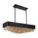 Front. CWI Lighting - Medina 10 Light Drum Shade Chandelier With Black Finish - Black.