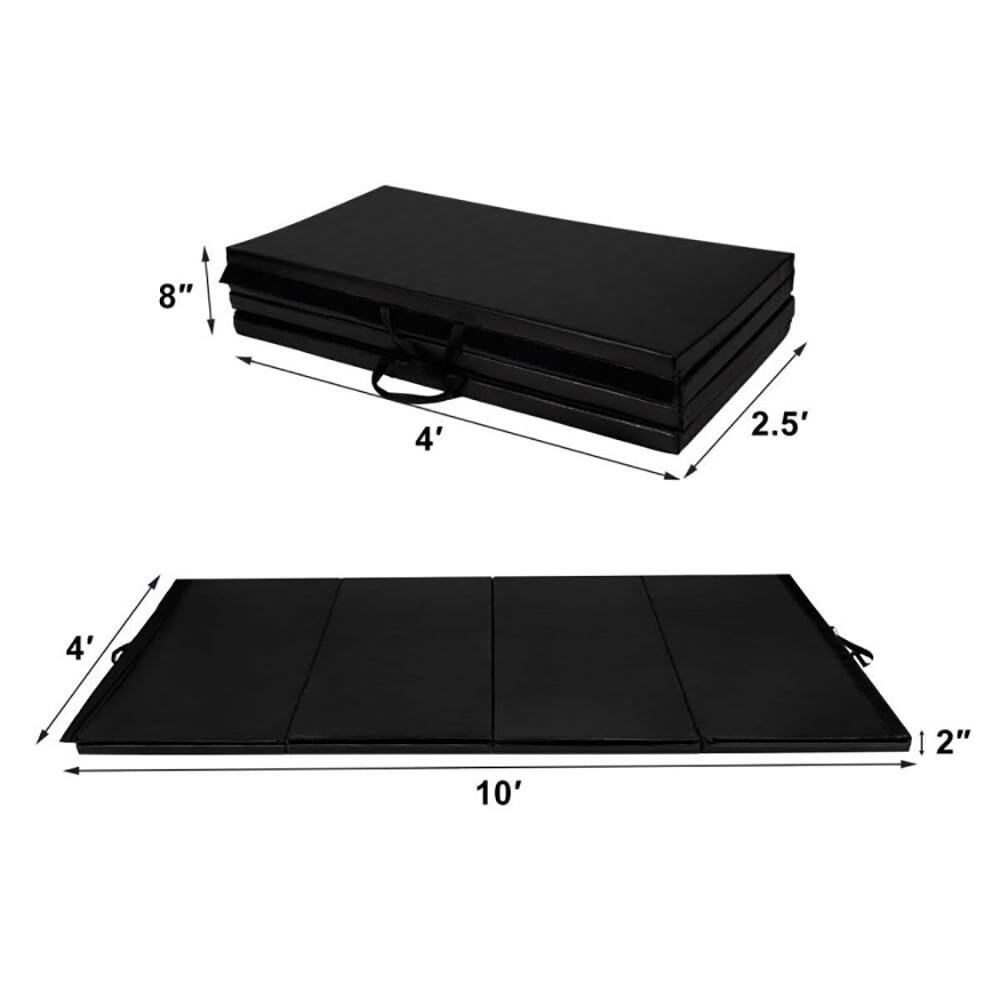 8" x 4' x 2.5'  
10' x 4' x 1 2"