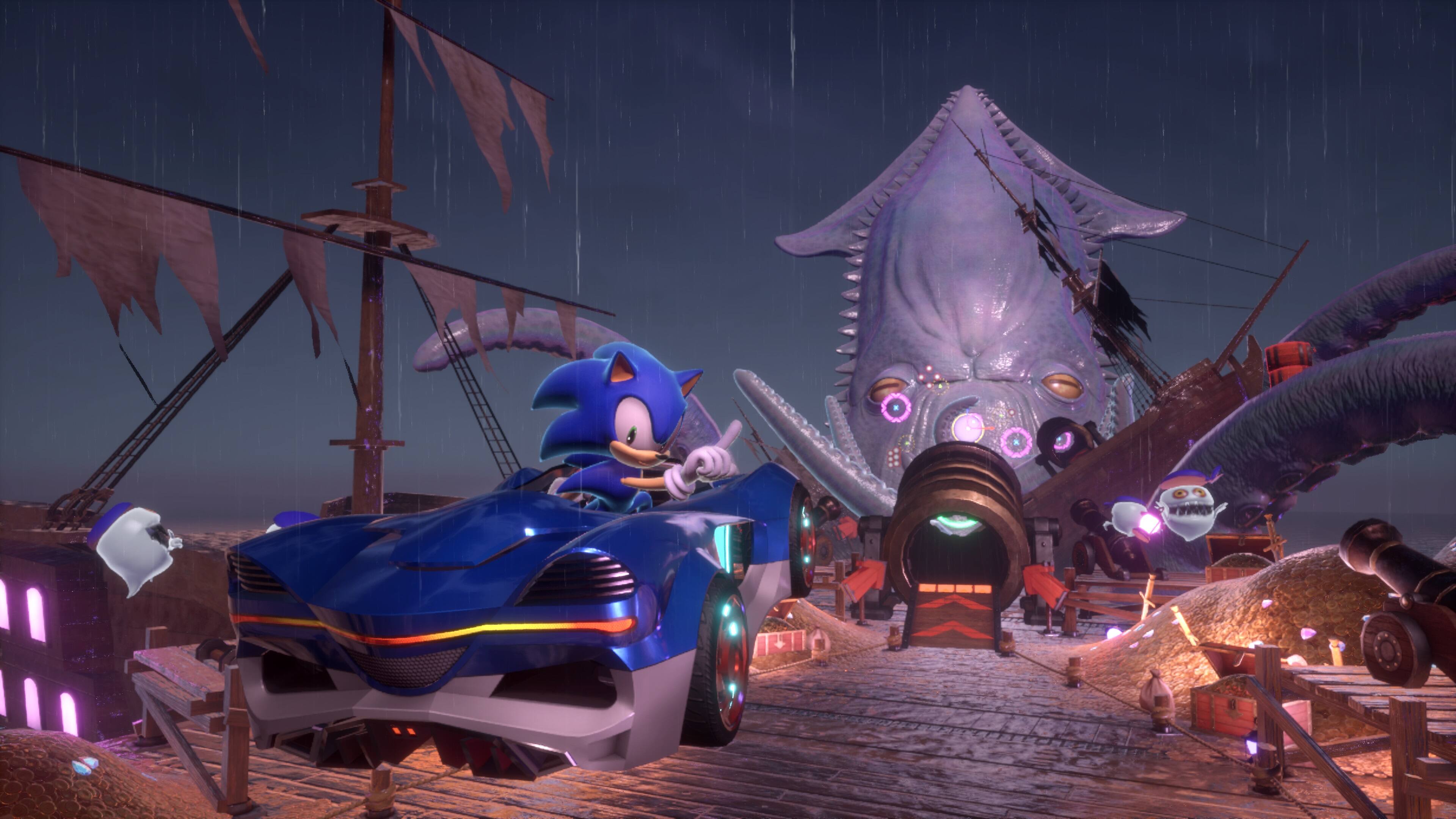 Alt View 2. SEGA - Sonic Racing: CrossWorlds Year One Edition.