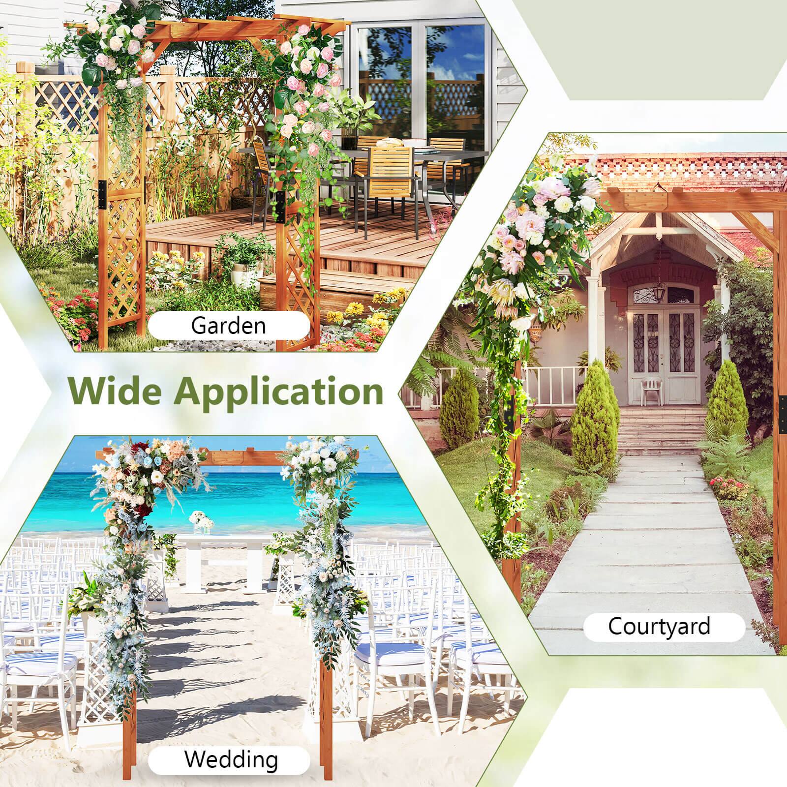 Garden Wide Application Courtyard Wedding