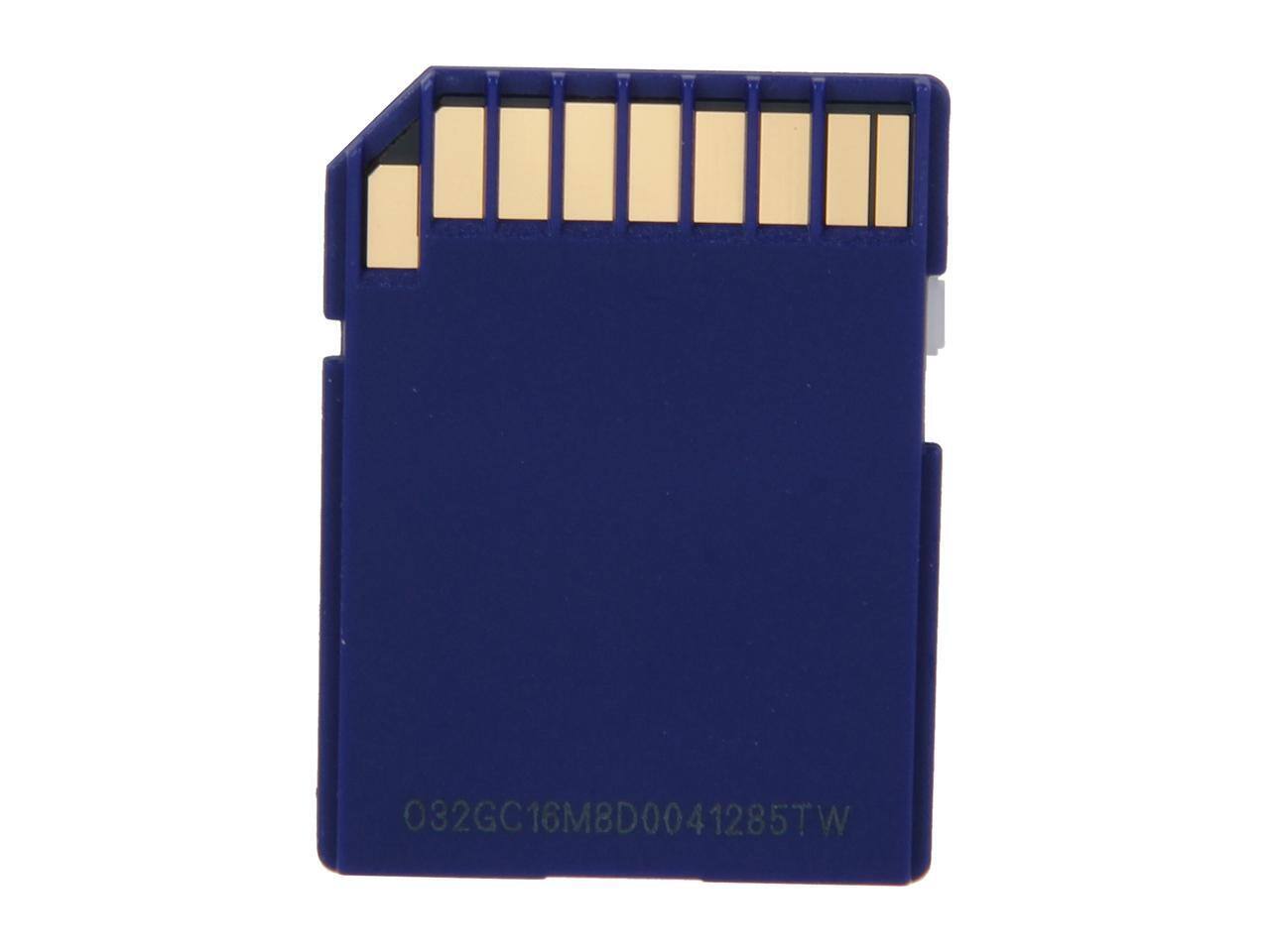 Alt View 1. Verbatim - Verbatim 32GB Secure Digital High-Capacity (SDHC) Flash Card Model 96871 - Blue.