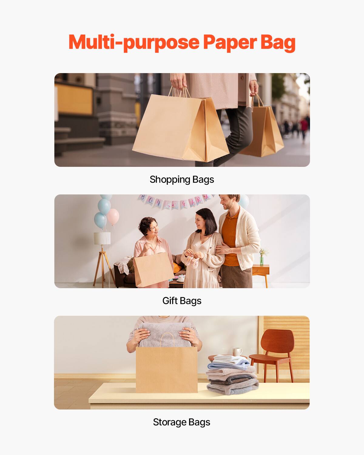 Multi-purpose Paper Bag

Shopping Bags

Gift Bags

Storage Bags