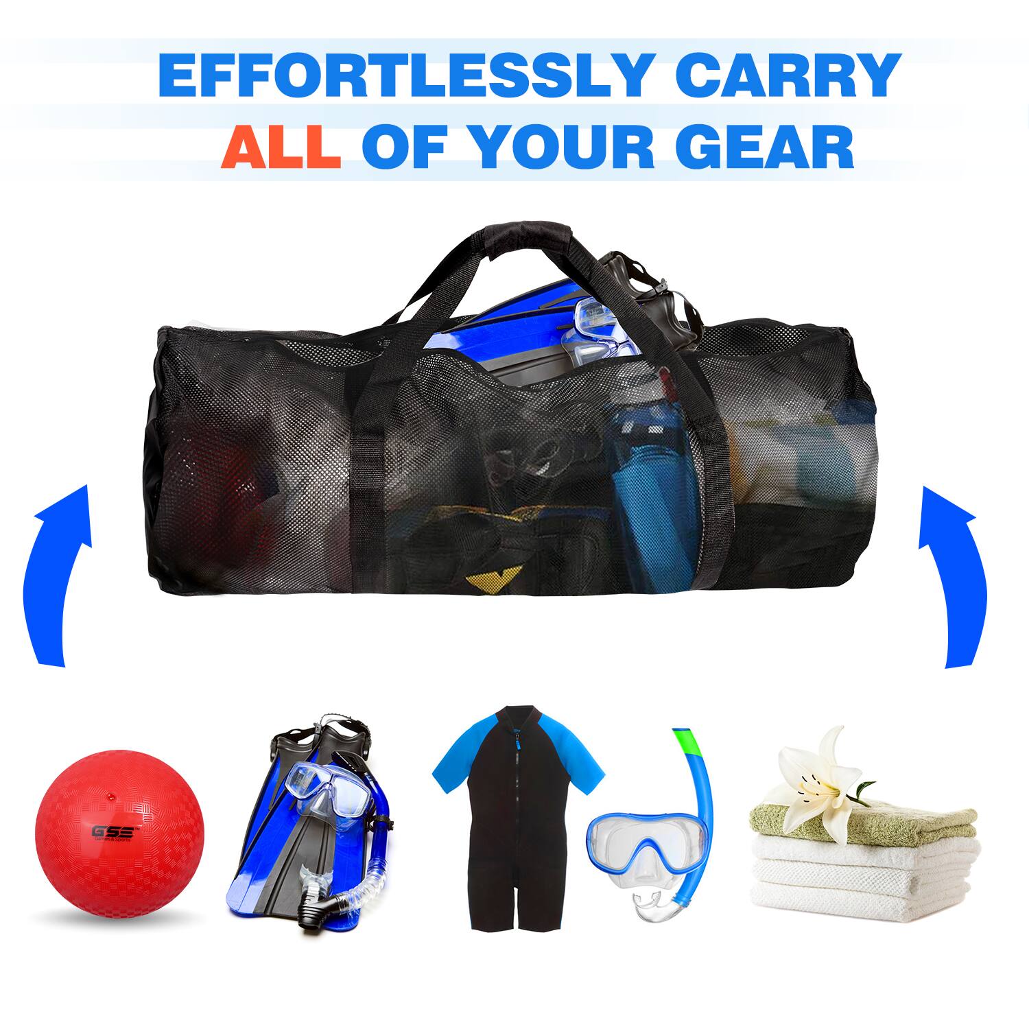 EFFORTLESSLY CARRY ALL OF YOUR GEAR GS3