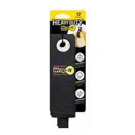 Wrap-It Storage - Wrap-It Heavy-Duty 2 in. W X 13 in. L Storage Straps 50 lb 2 pk - Black