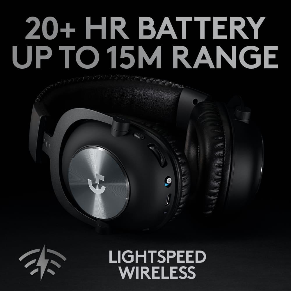 20+ HR BATTERY UP TO 15M RANGE J LIGHTSPEED WIRELESS