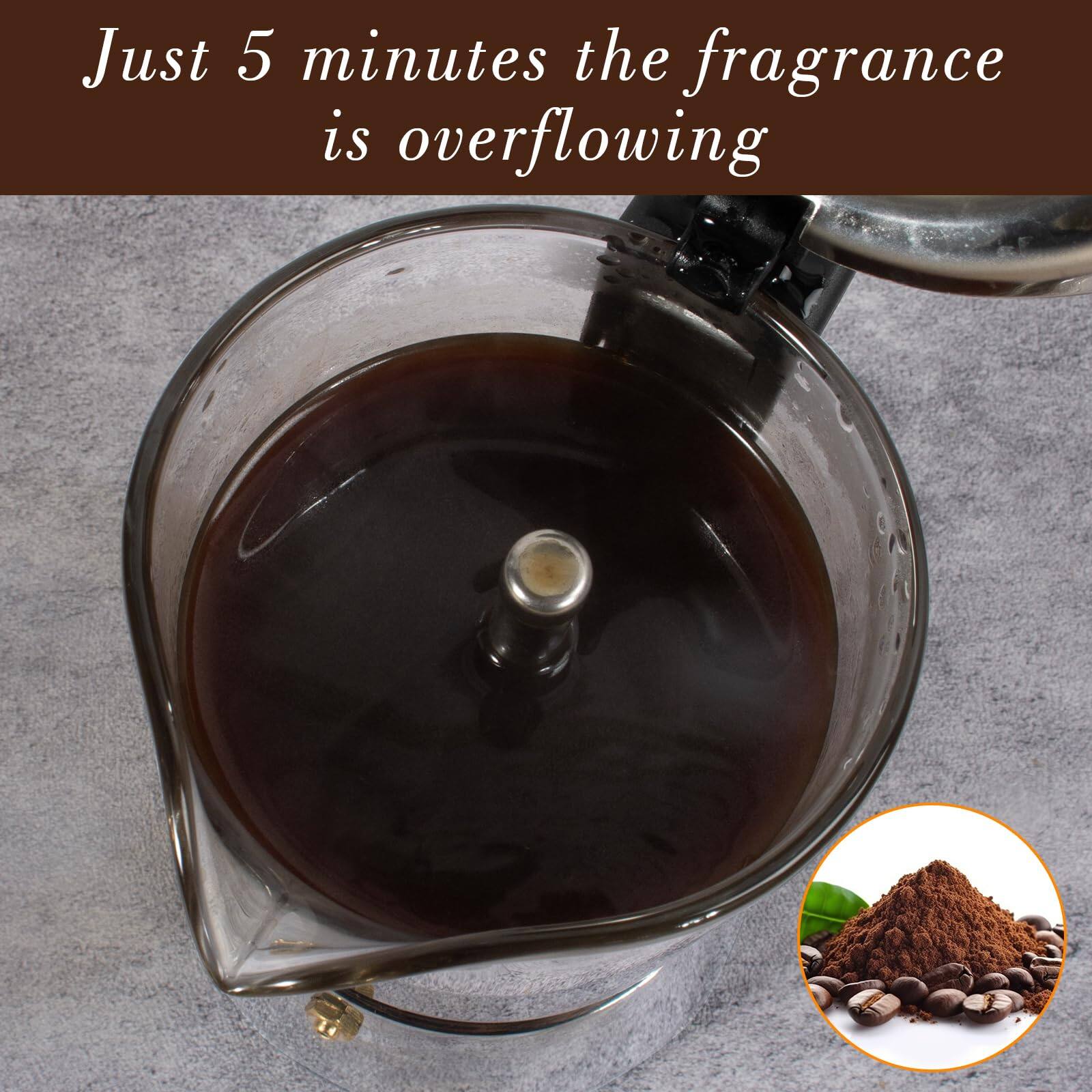 Just 5 minutes the fragrance is overflowing