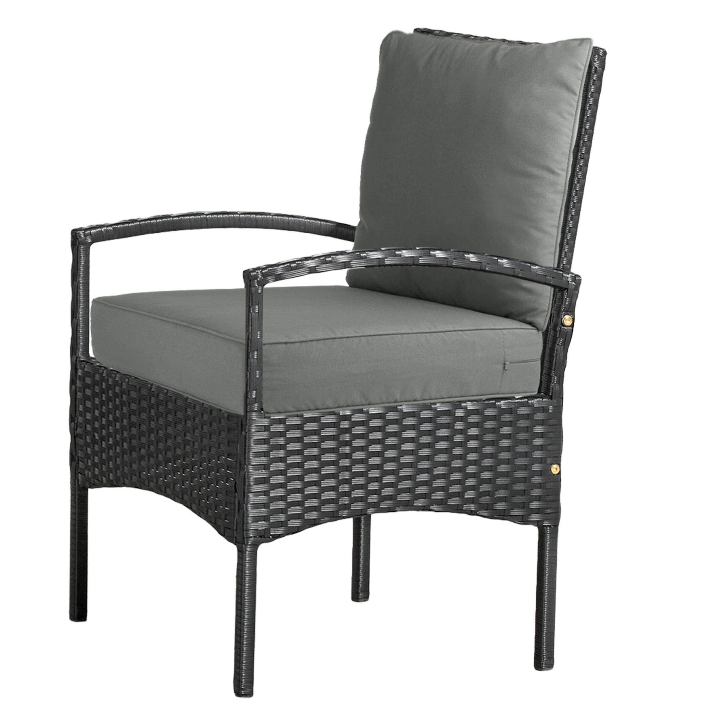 Alt View 5. Lavish Home - 24x24 Outdoor Cushions - Gray.