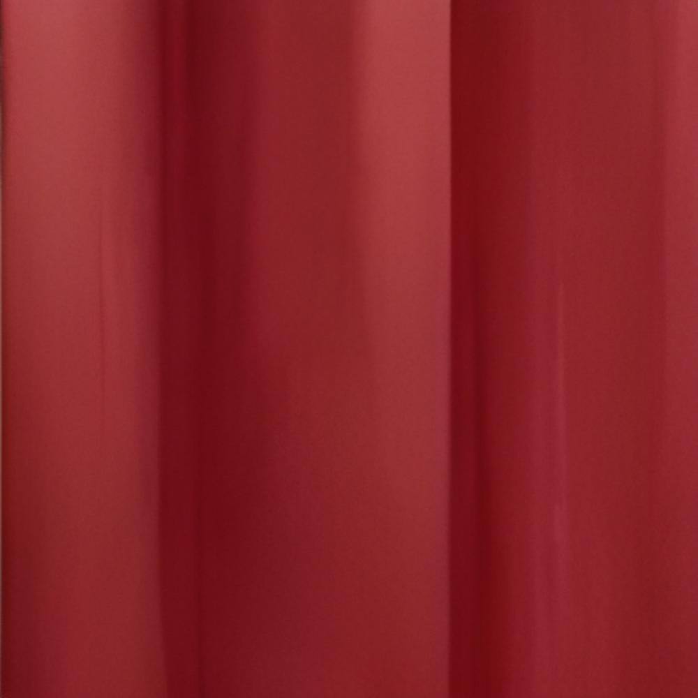 Left. Commonwealth Home Fashions - Commonwealth Thermalogic Weather Cotton Fabric Grommet Top Panel Pair - 80x84" - Burgundy - Burgundy.